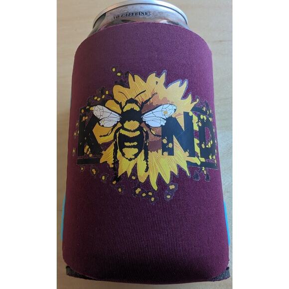 🎄AGS Ideas Bee Kind Can Koozie - Picture 1 of 1